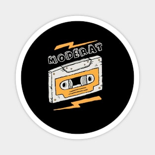 Vintage -moderat Magnet